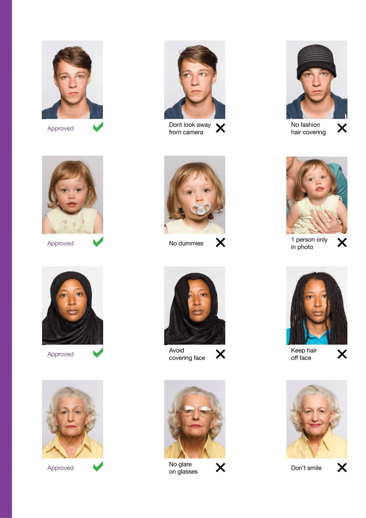 passport photo rules